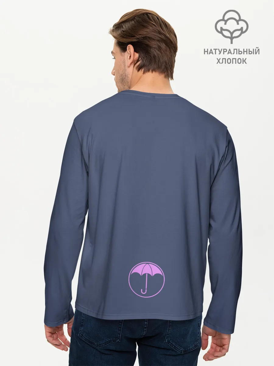 Мужской лонгслив базовый / Академия вместе