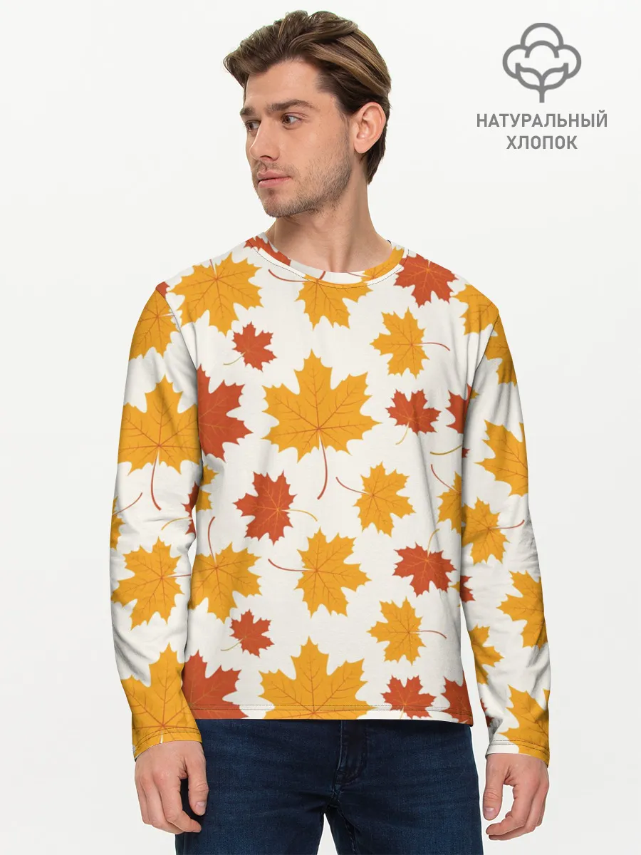 Мужской лонгслив базовый / Осень / Autumn