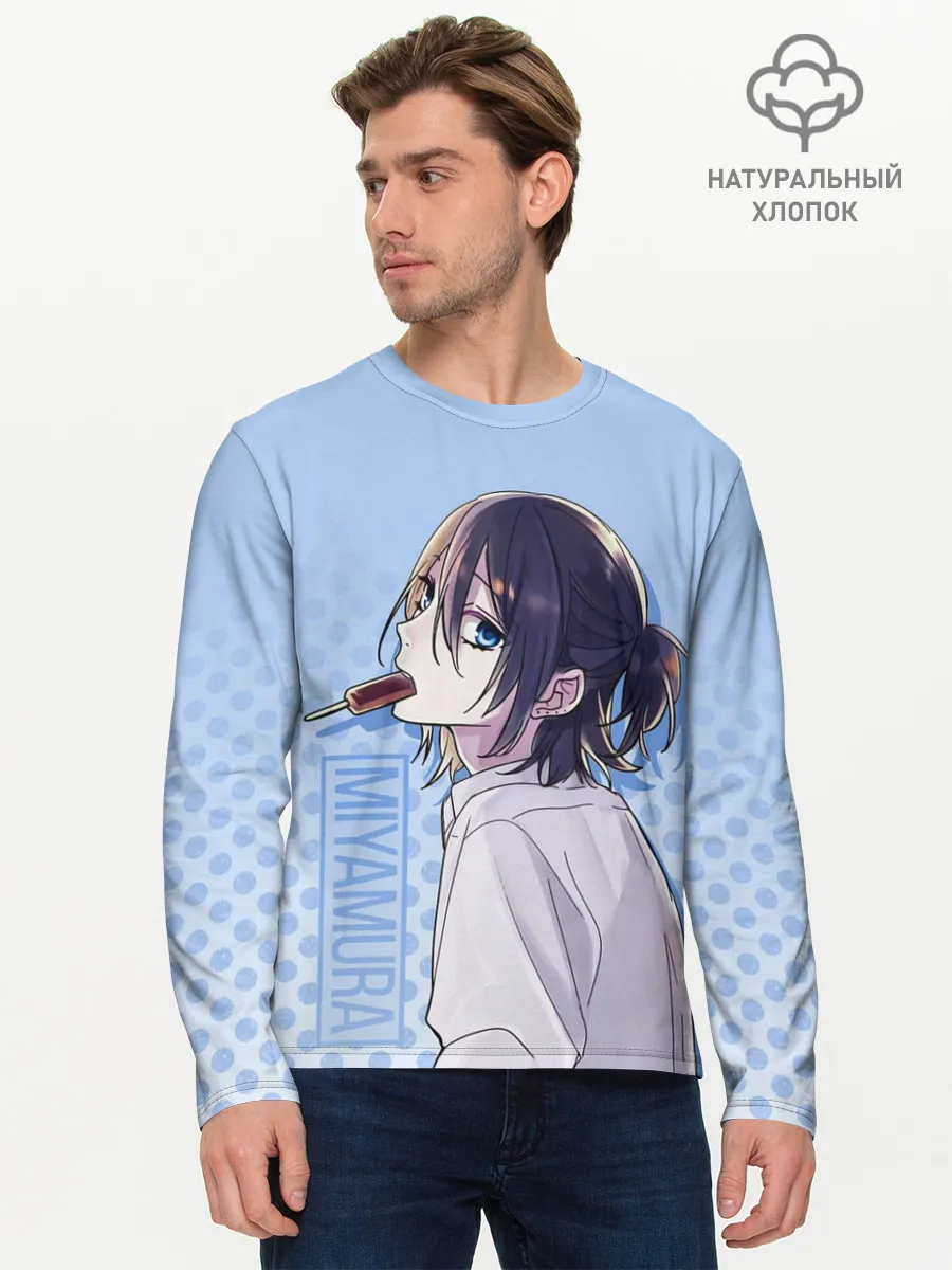 Мужской лонгслив базовый / Miyamura