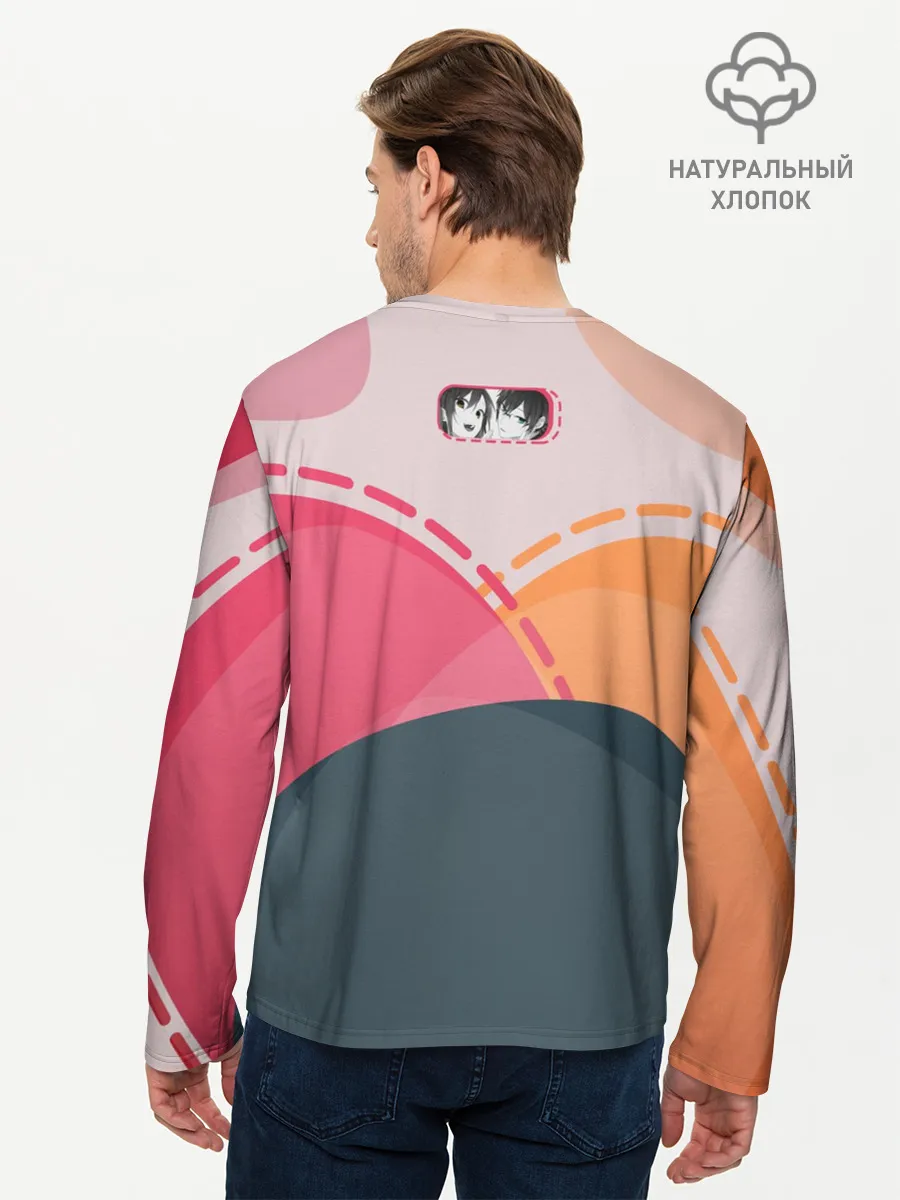 Мужской лонгслив базовый / Хори-сан и Миямура-кун