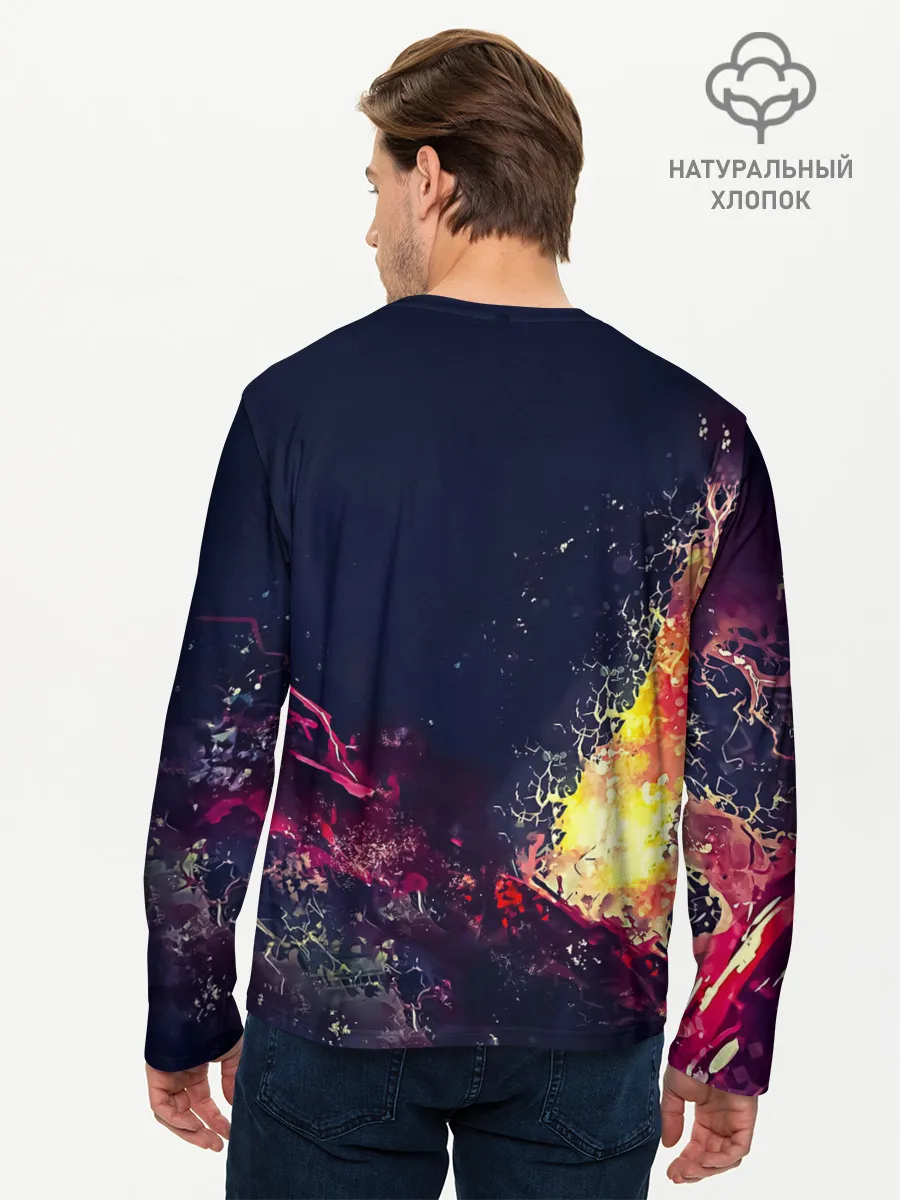 Мужской лонгслив базовый / Канеки Кен | Токийский гуль