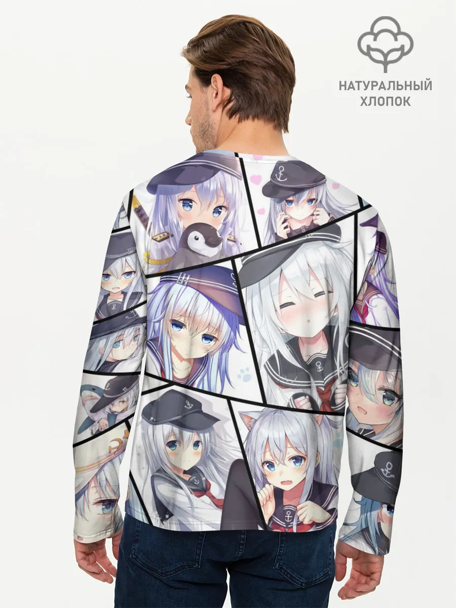 Мужской лонгслив базовый / Kantai Collection: Hibiki