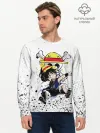 Мужской лонгслив базовый / Луффи