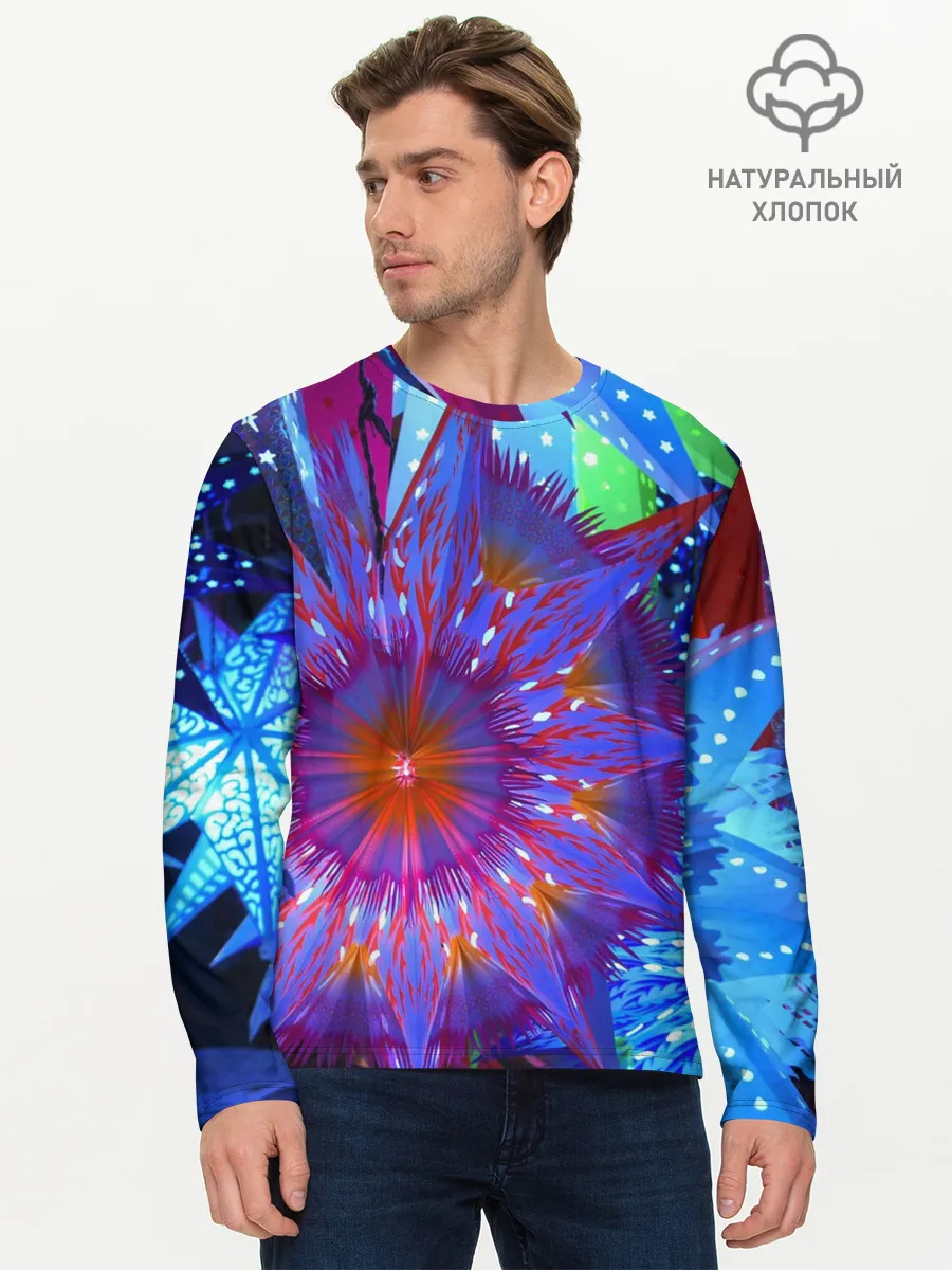 Мужской лонгслив базовый / Иллюзия