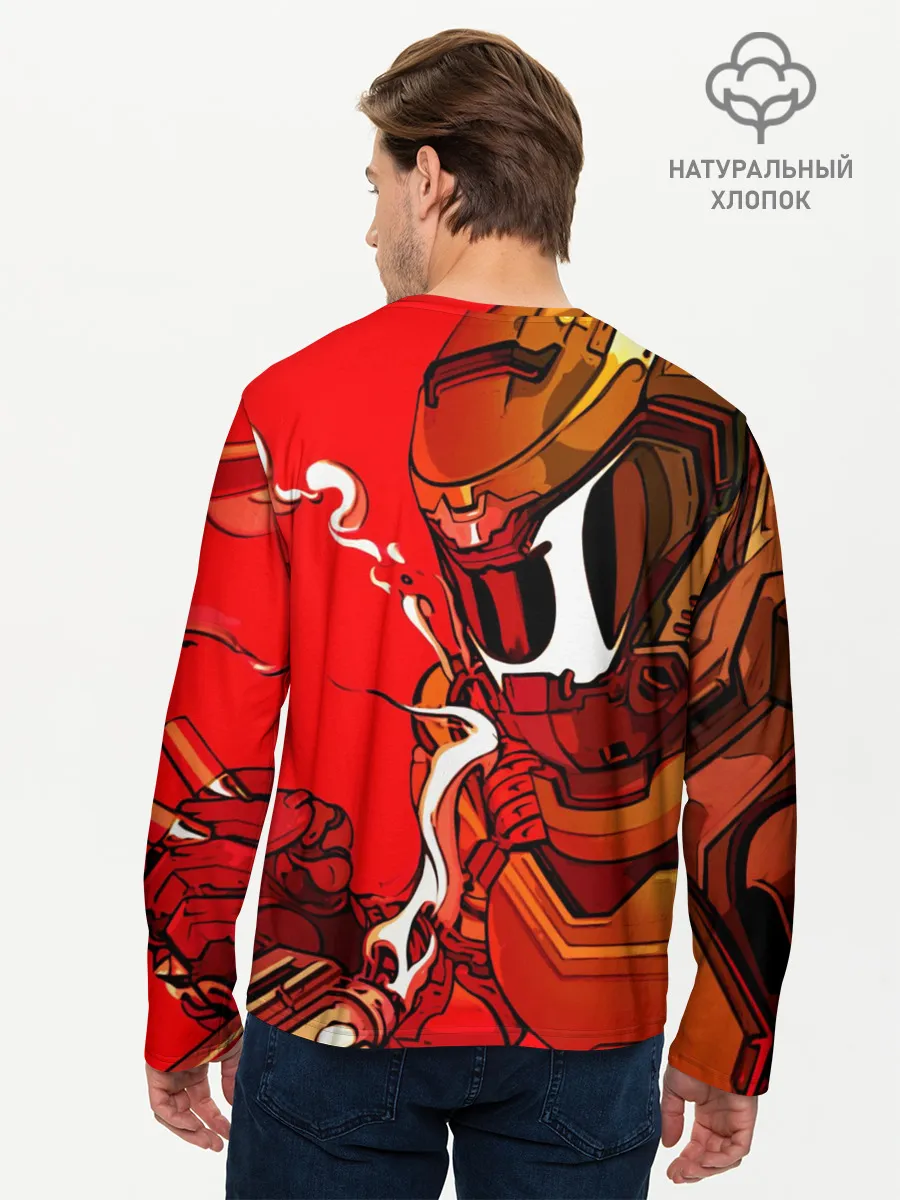 Мужской лонгслив базовый / DOOM Eternal