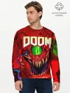 Мужской лонгслив базовый / DOOM Eternal