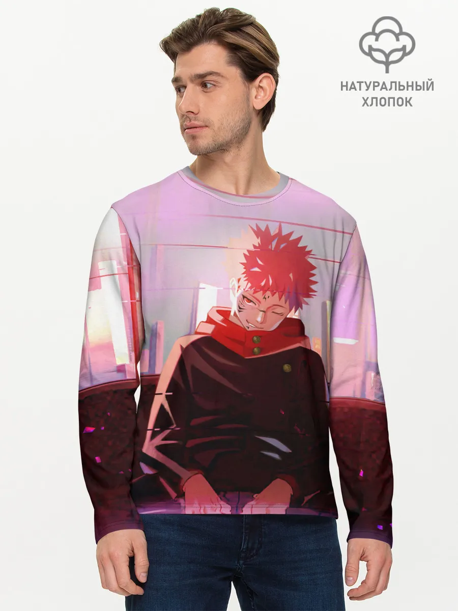 Мужской лонгслив базовый / JUJUTSU KAISEN | МАГИЧЕСКАЯ БИ