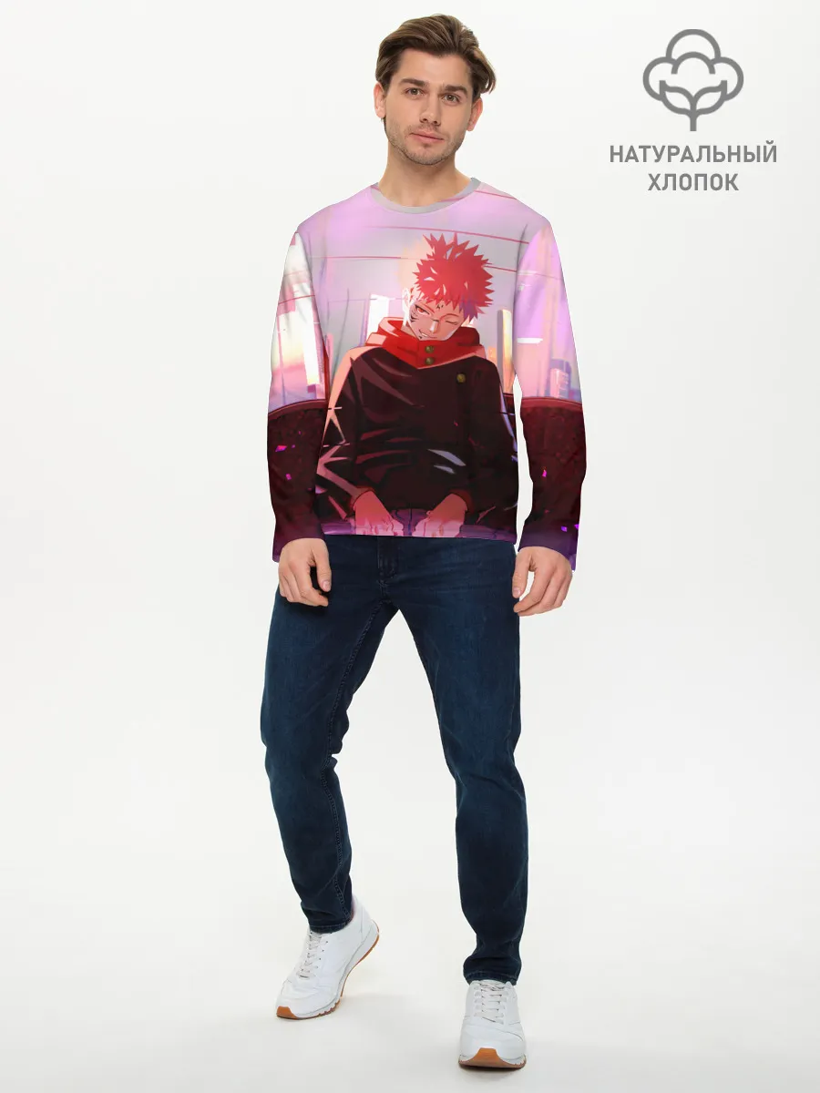 Мужской лонгслив базовый / JUJUTSU KAISEN | МАГИЧЕСКАЯ БИ