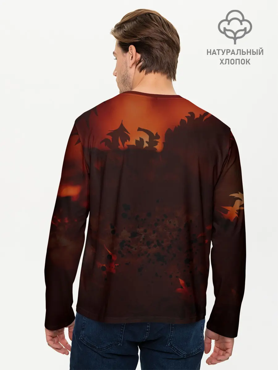 Мужской лонгслив базовый / Танк ИС-7 | Tanks | Огонь