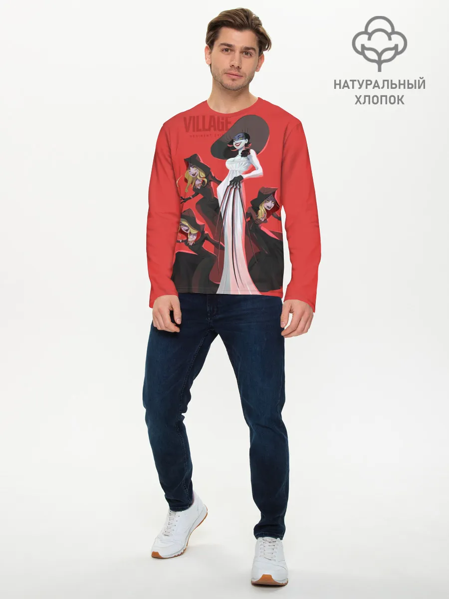 Мужской лонгслив базовый / VILLAGE resident evil