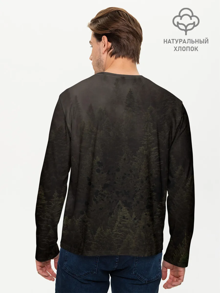 Мужской лонгслив базовый / ИСУ-152 Крупный калибр | Танки