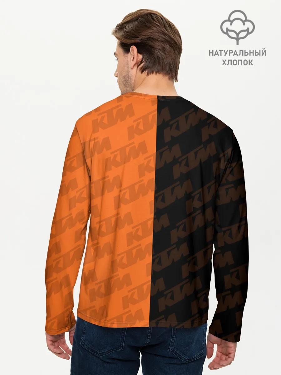 Мужской лонгслив базовый / KTM | КТМ