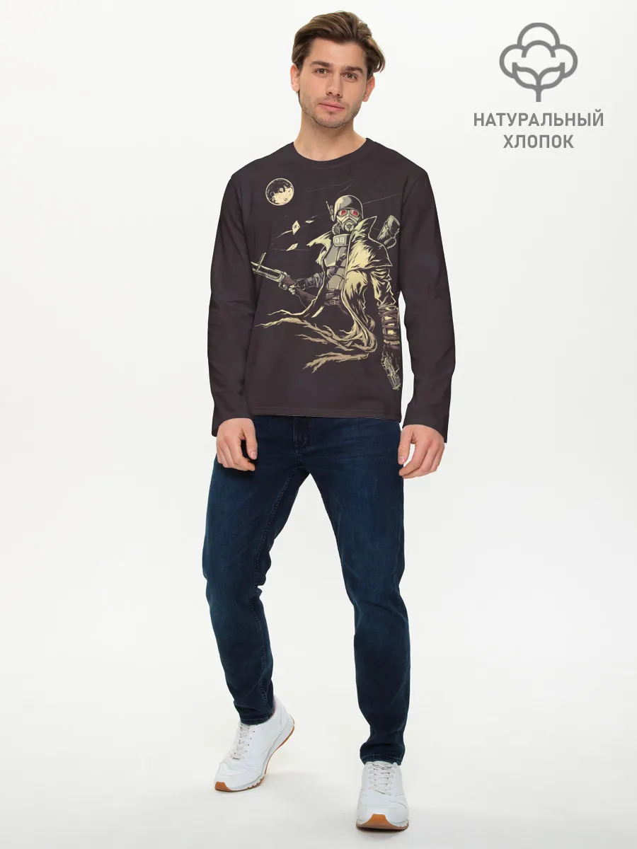Мужской лонгслив базовый / Fallout New Vegas
