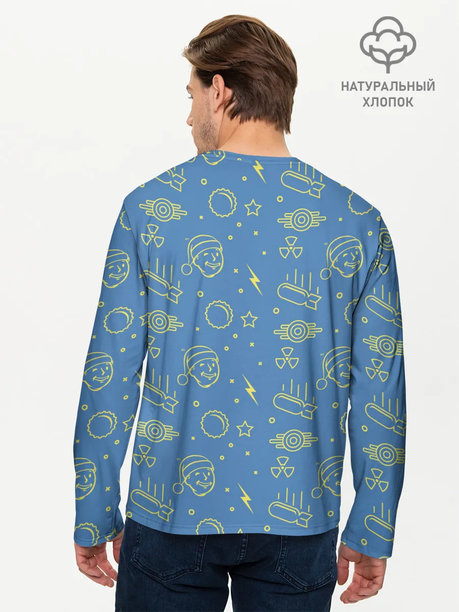 Мужской лонгслив базовый / Фаллаут Арт