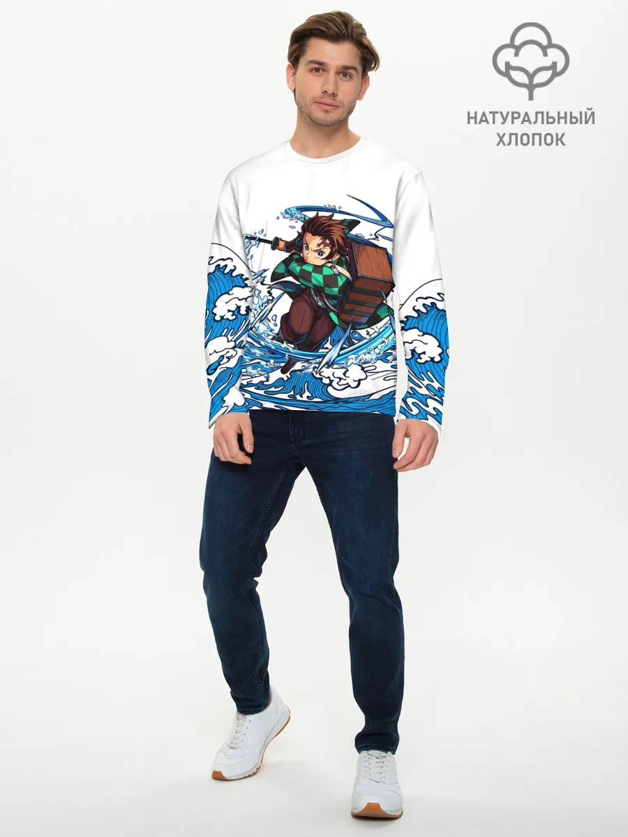 Мужской лонгслив базовый / ТАНДЖИРО