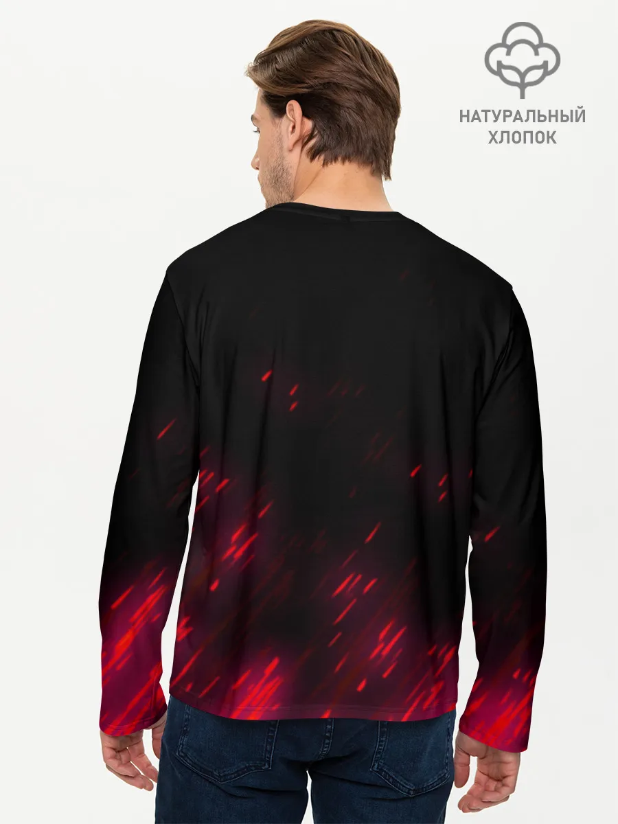 Мужской лонгслив базовый / Незуко демон