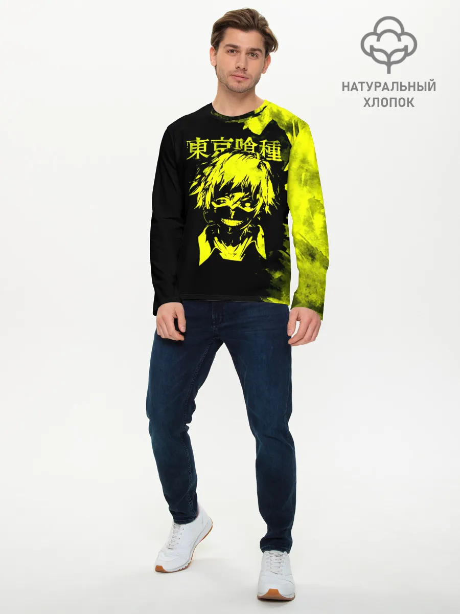 Мужской лонгслив базовый / Канеки Кан