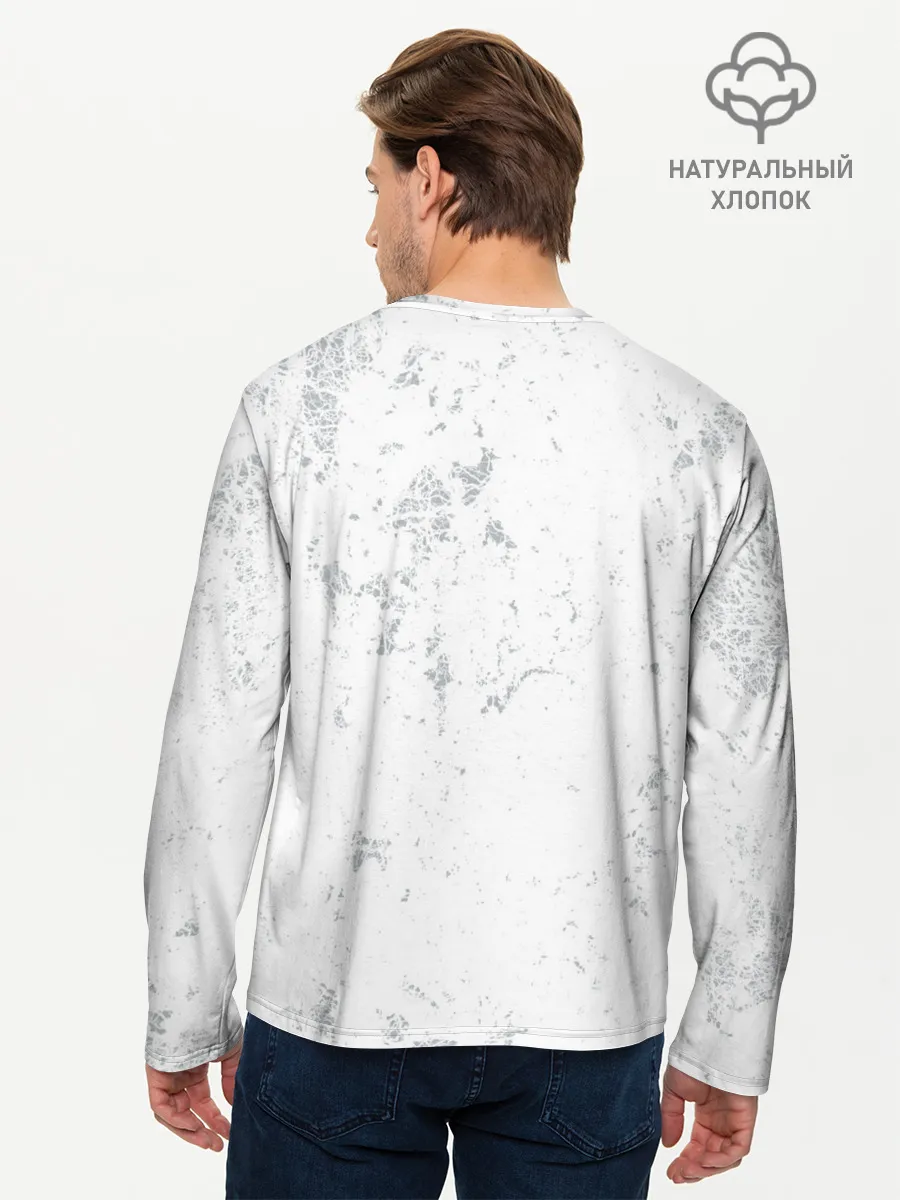 Мужской лонгслив базовый / Тоука Киришима в школьной форме