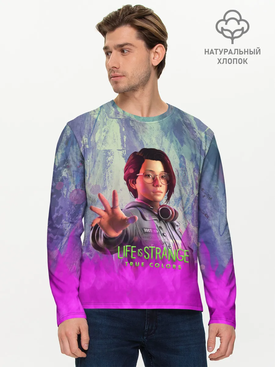 Мужской лонгслив базовый / Life is Strange True Colors