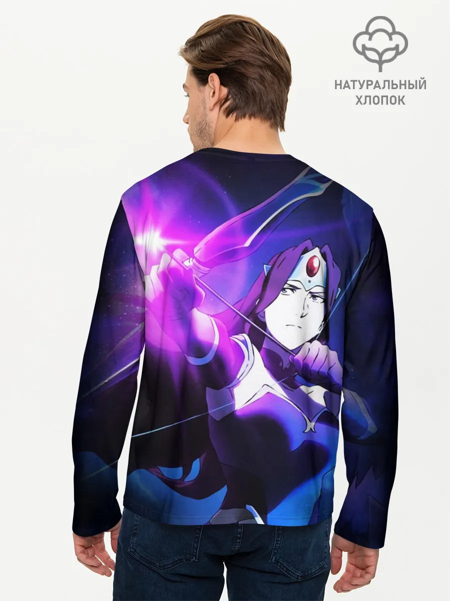 Мужской лонгслив базовый / DOTA: Кровь дракона