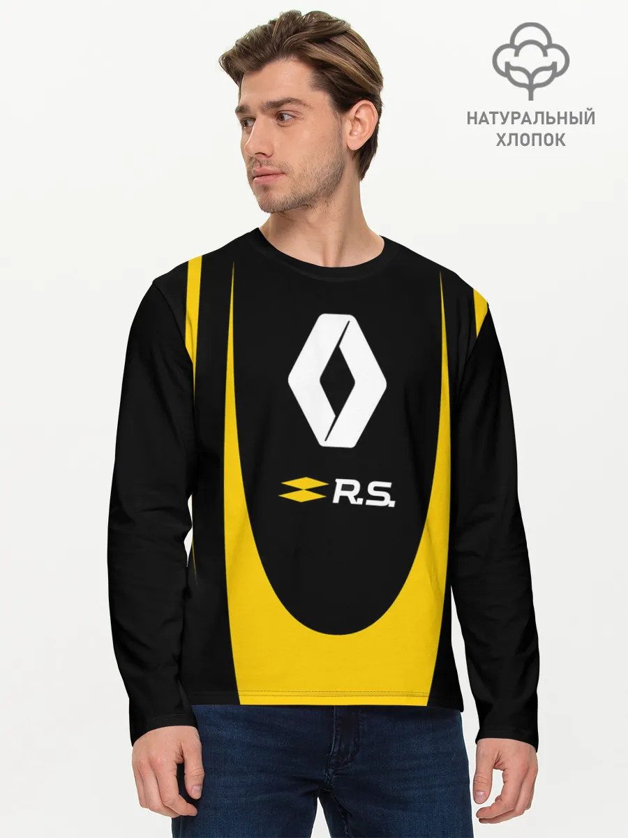 Мужской лонгслив базовый / RENAULT SPORT