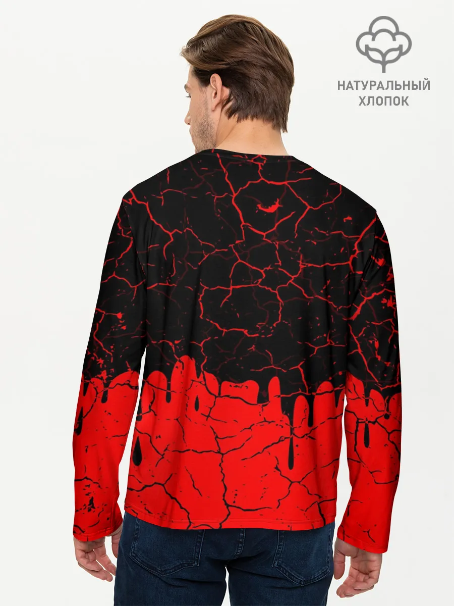 Мужской лонгслив базовый / Берсерк символ