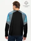 Мужской лонгслив базовый / Геометрия