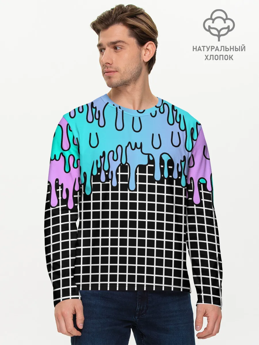 Мужской лонгслив базовый / Beach MIami