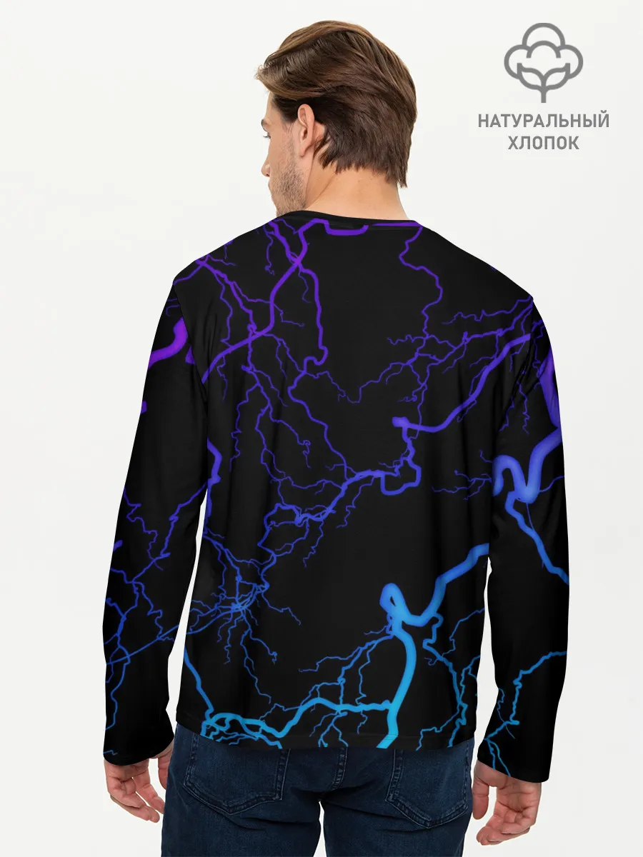 Мужской лонгслив базовый / SONIC