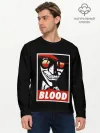Мужской лонгслив базовый / Алукард Blood