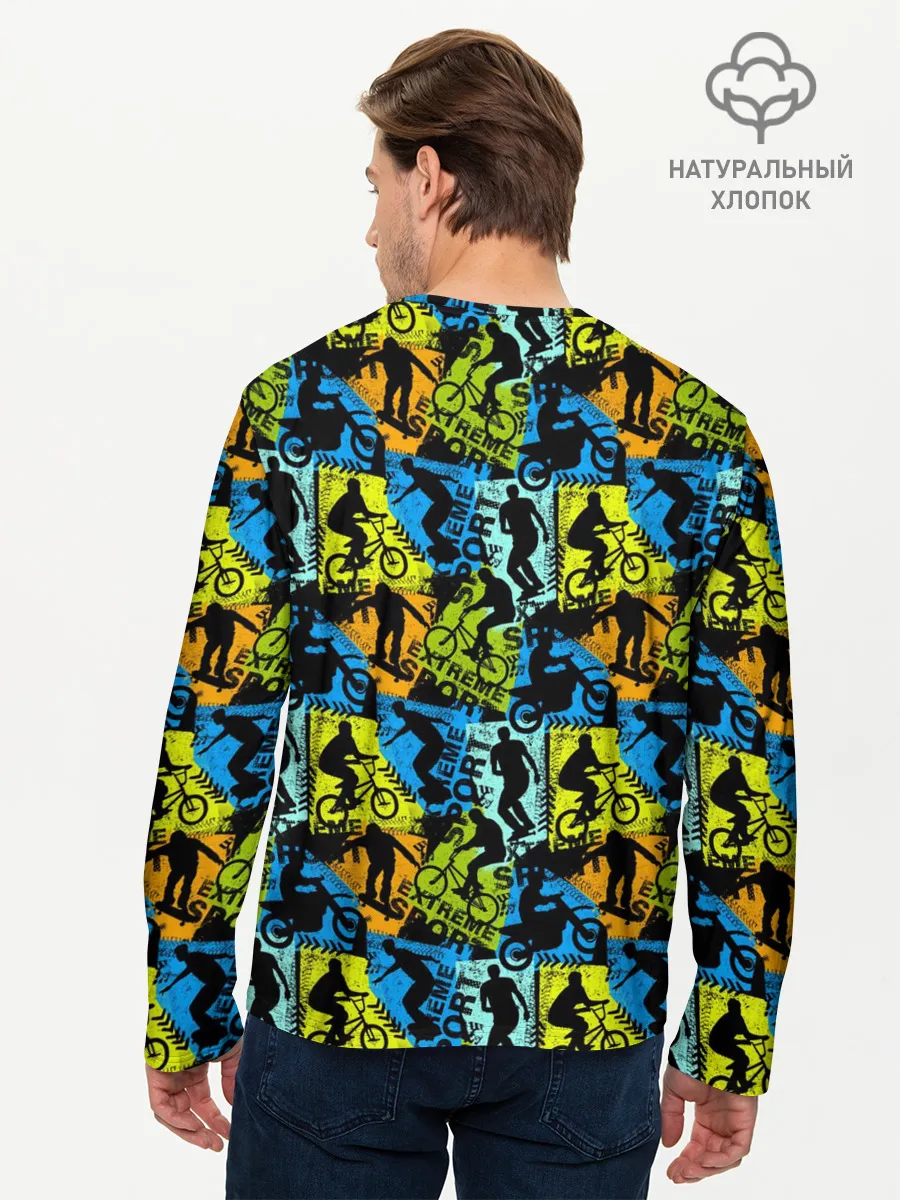 Мужской лонгслив базовый / Extreme