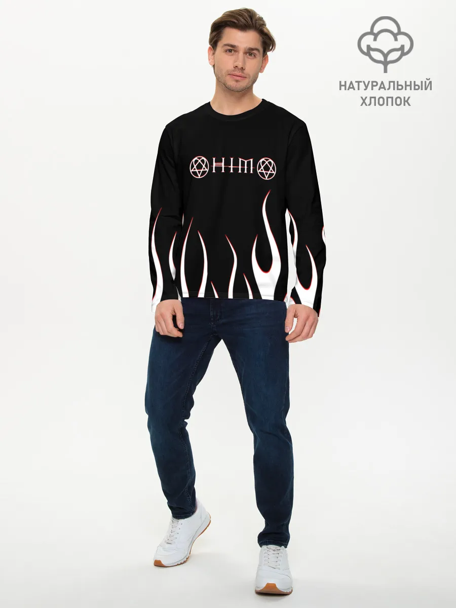 Мужской лонгслив базовый / HIM.