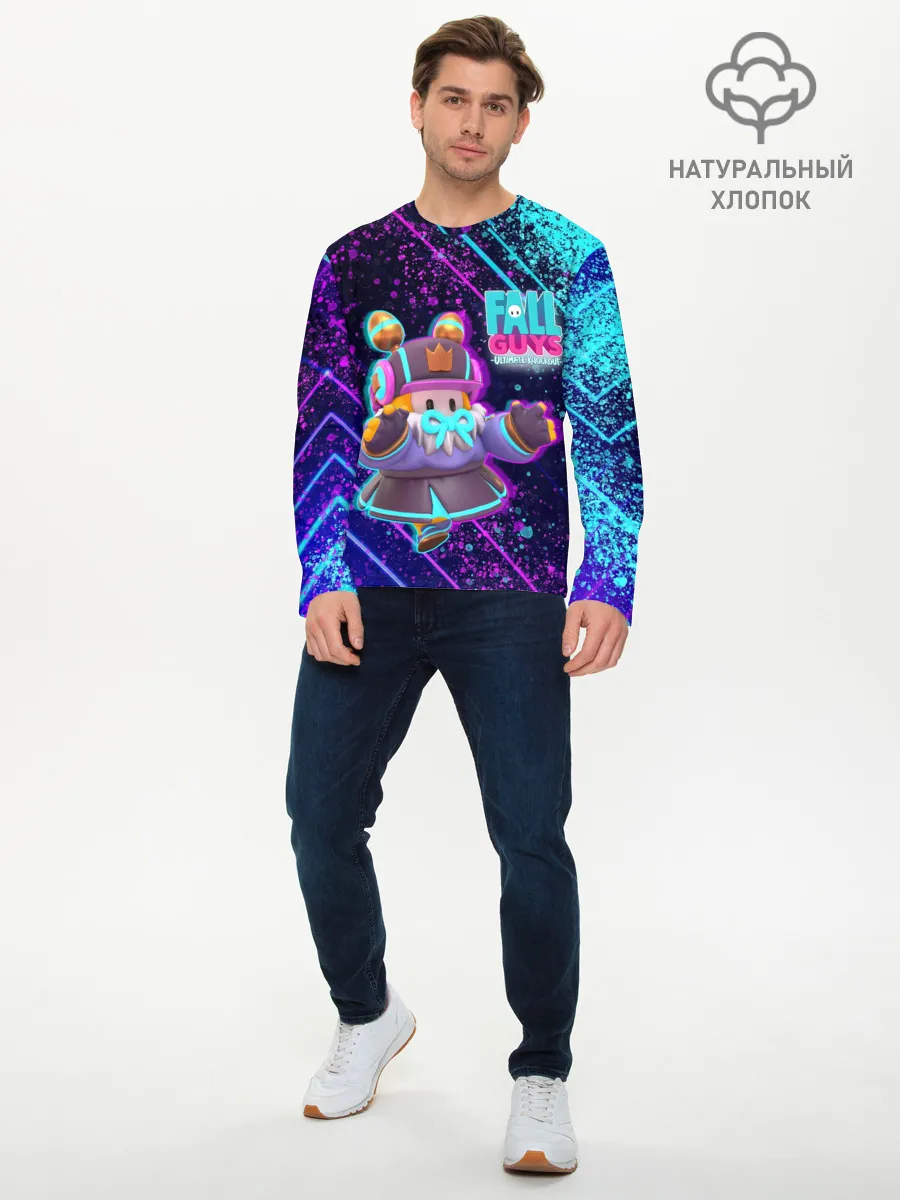 Мужской лонгслив базовый / Fall Guys | Season 4