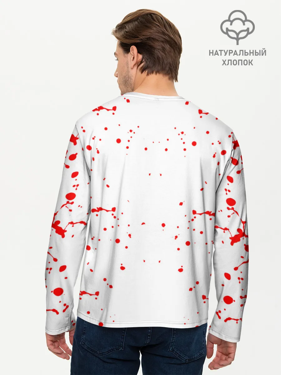 Мужской лонгслив базовый / bon jovi