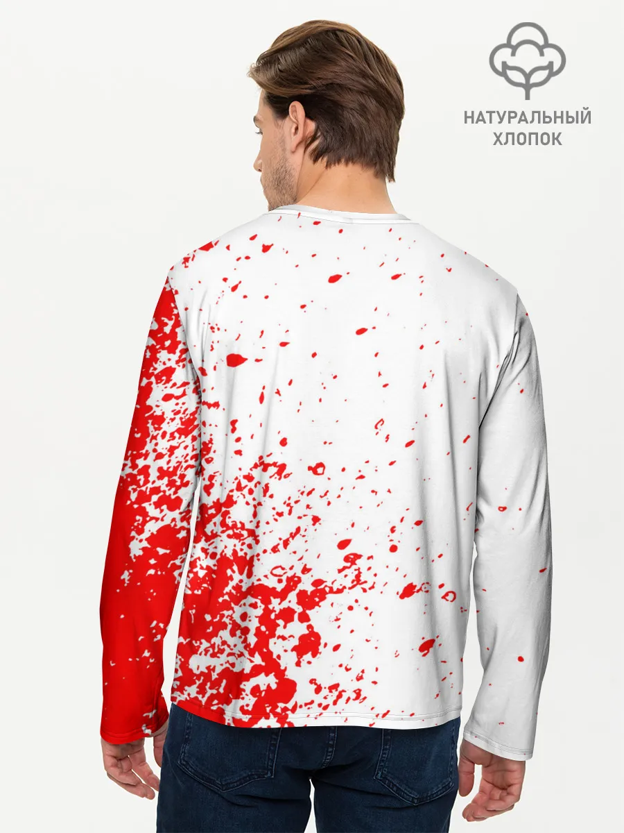 Мужской лонгслив базовый / cannibal corpse.