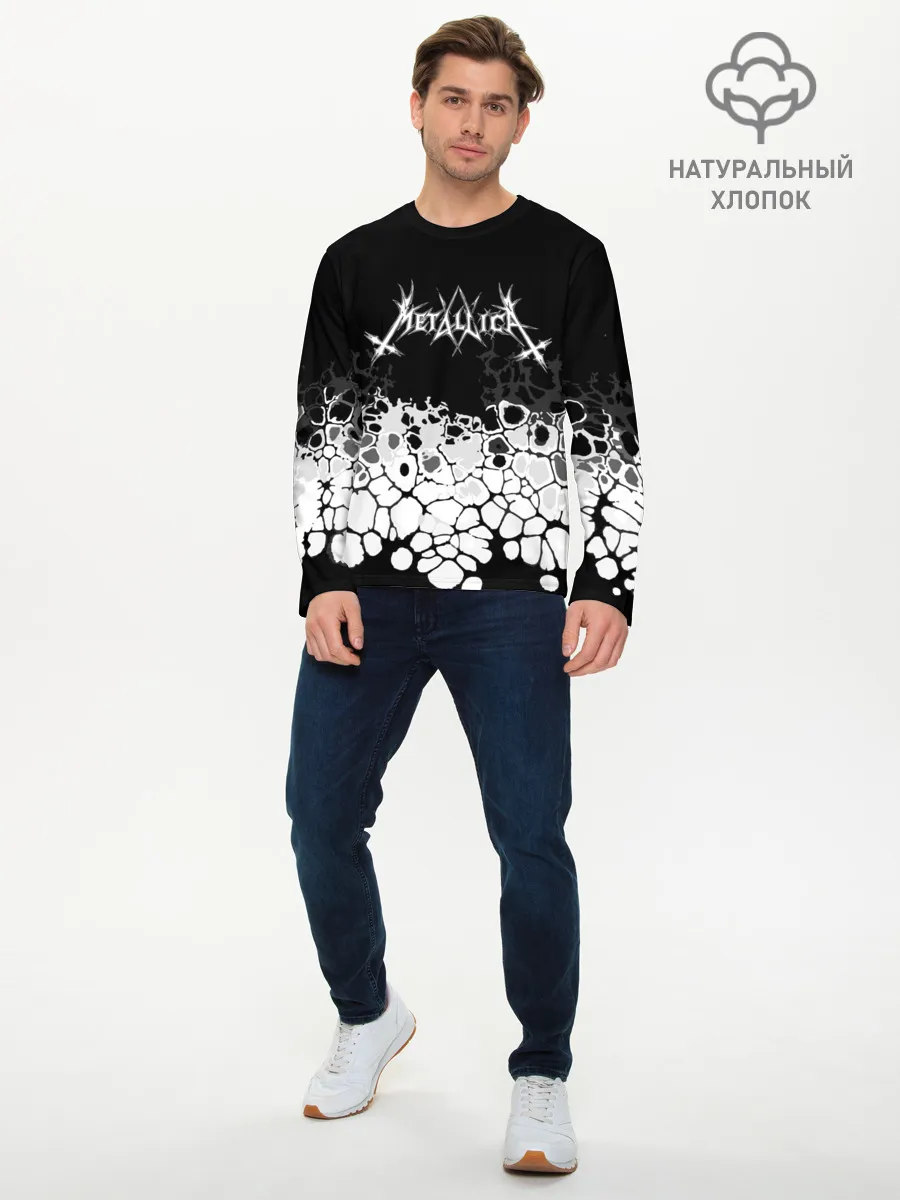 Мужской лонгслив базовый / mayhem