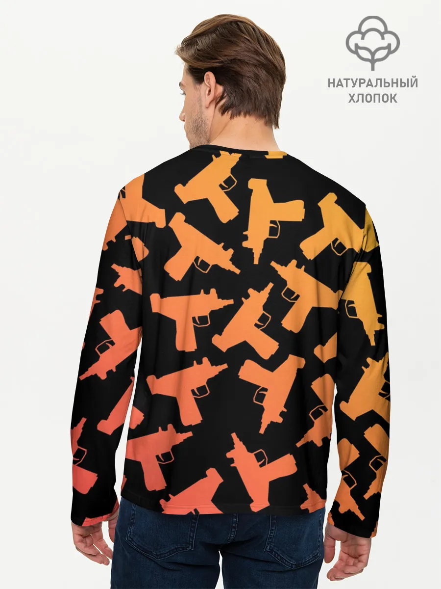 Мужской лонгслив базовый / Узи