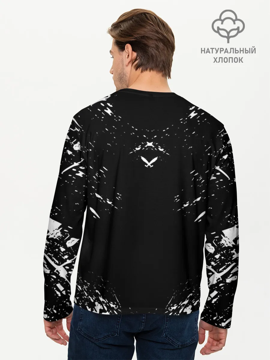 Мужской лонгслив базовый / Гатс устрашающий