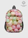 Рюкзак детский / маршмэлов зефирки нежные