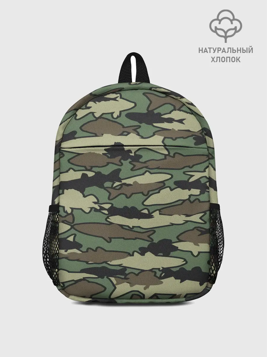 Рюкзак детский / Камуфляж акулы