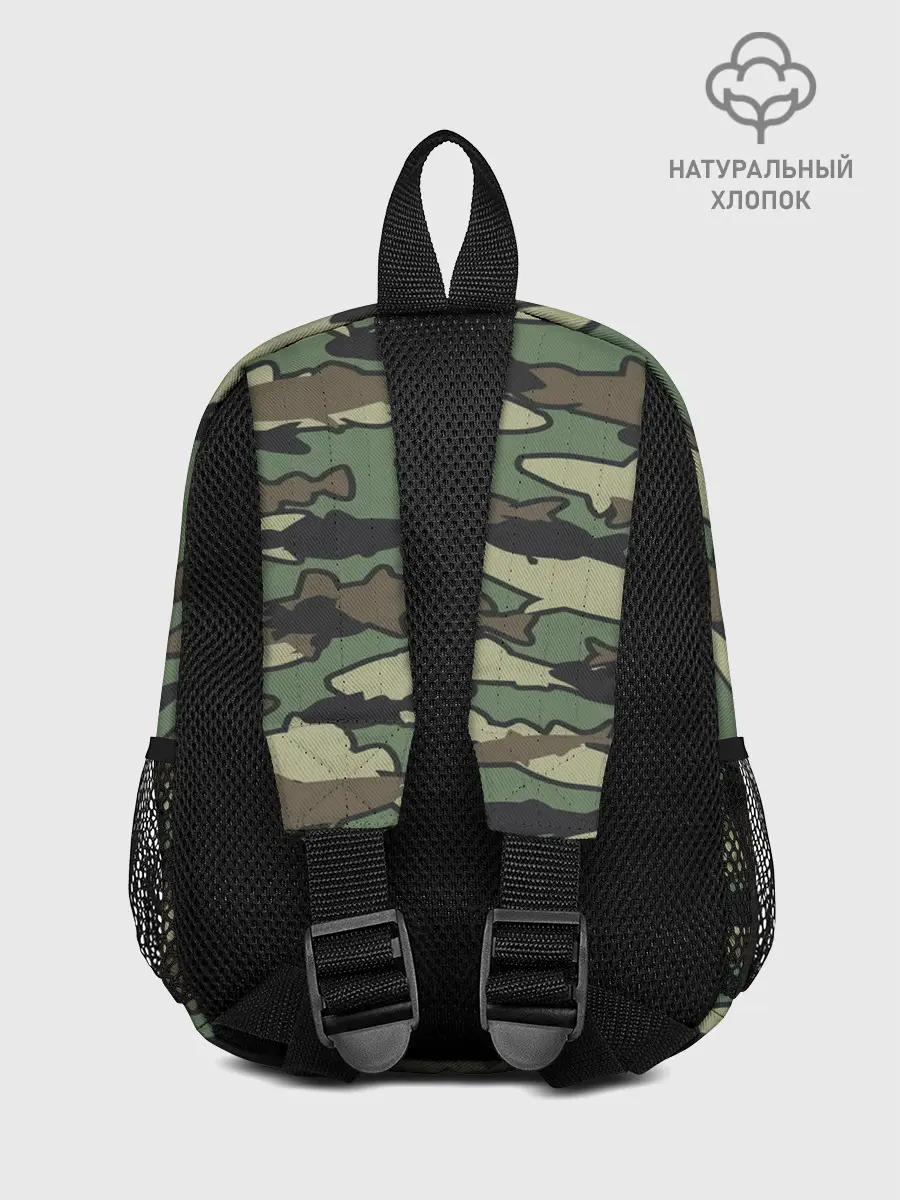 Рюкзак детский / Камуфляж акулы