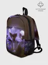 Рюкзак детский / хрупкий цветок фиалка