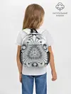 Рюкзак детский / Серая абстракция