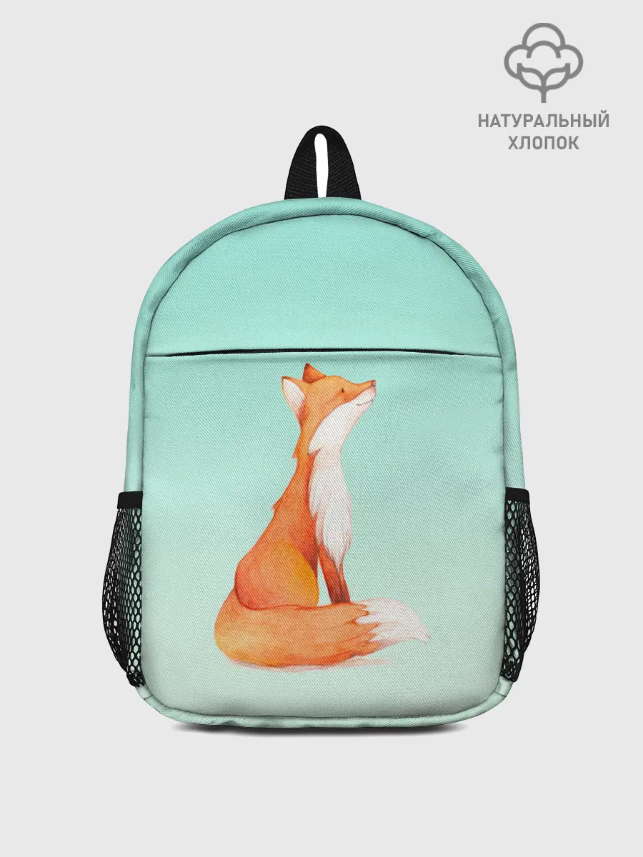 Рюкзак детский / нарисованный лисенок