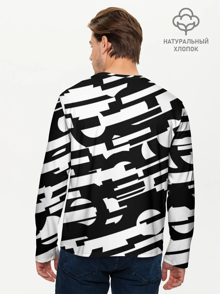 Мужской лонгслив базовый / ФАНТАСТИКА КОСМОС