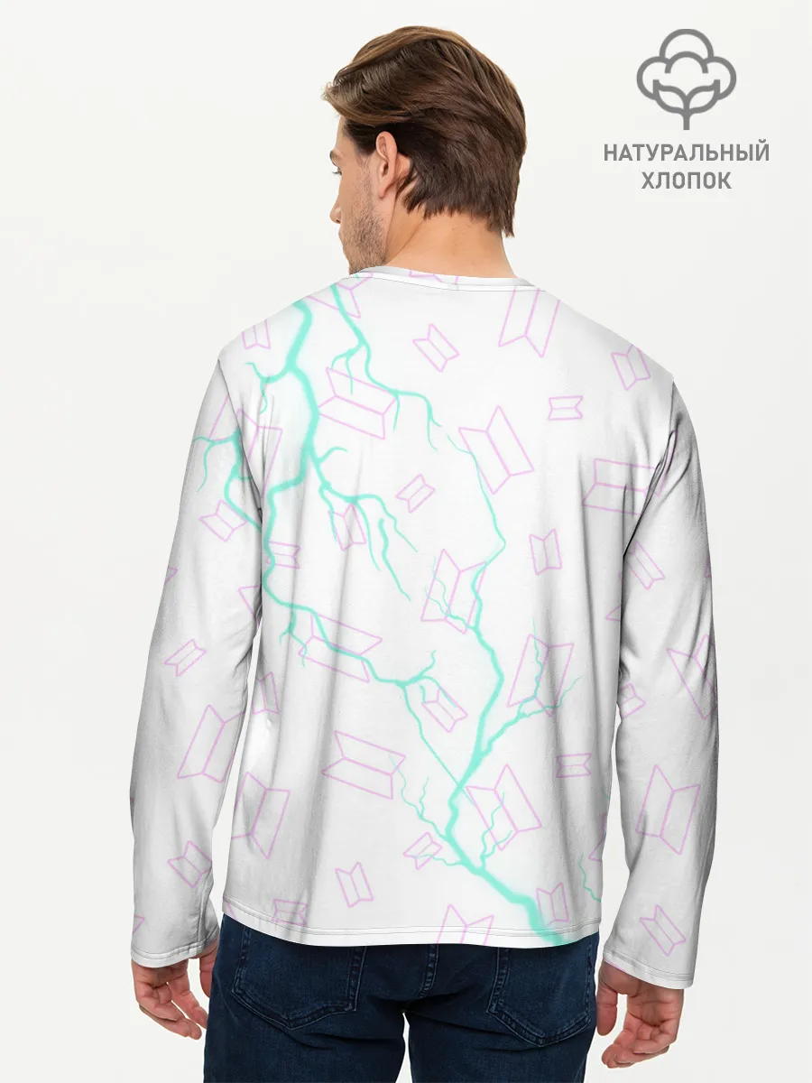 Мужской лонгслив базовый / BTS / БТС