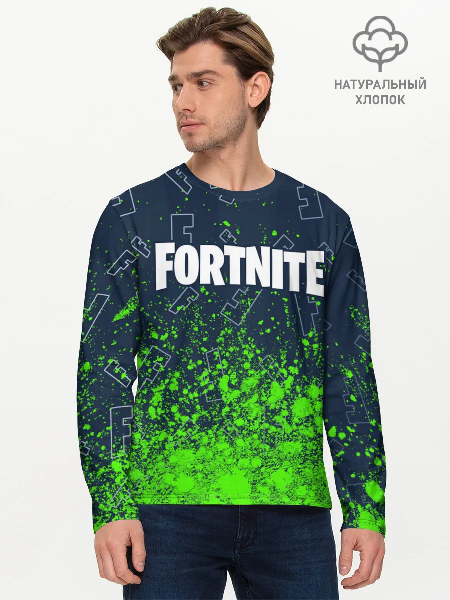 Мужской лонгслив базовый / FORTNITE / ФОРТНАЙТ