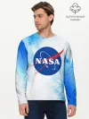 Мужской лонгслив базовый / NASA / НАСА