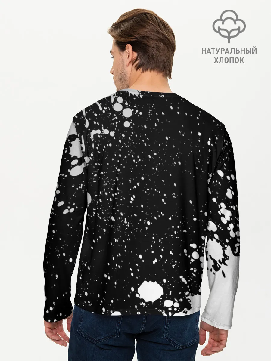 Мужской лонгслив базовый / JUVENTUS / ЮВЕНТУС