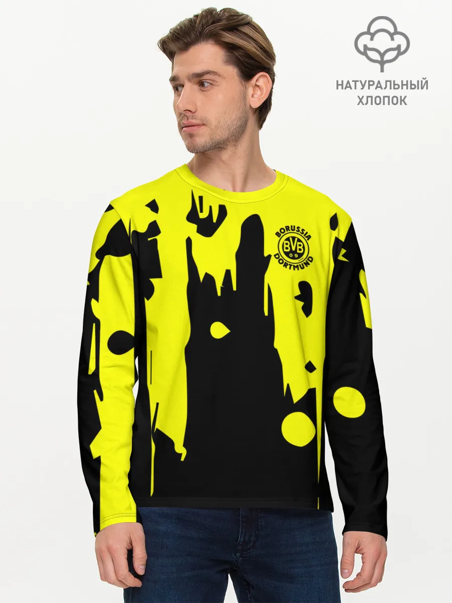 Мужской лонгслив базовый / FC Borussia